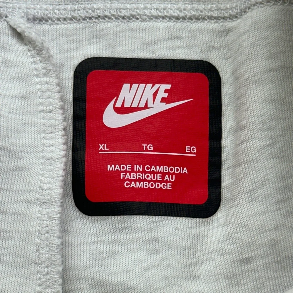 Oklahoma State Nike Tech Fleece Shorts Mens XL Light Grey FB8171 Team Issued 5
